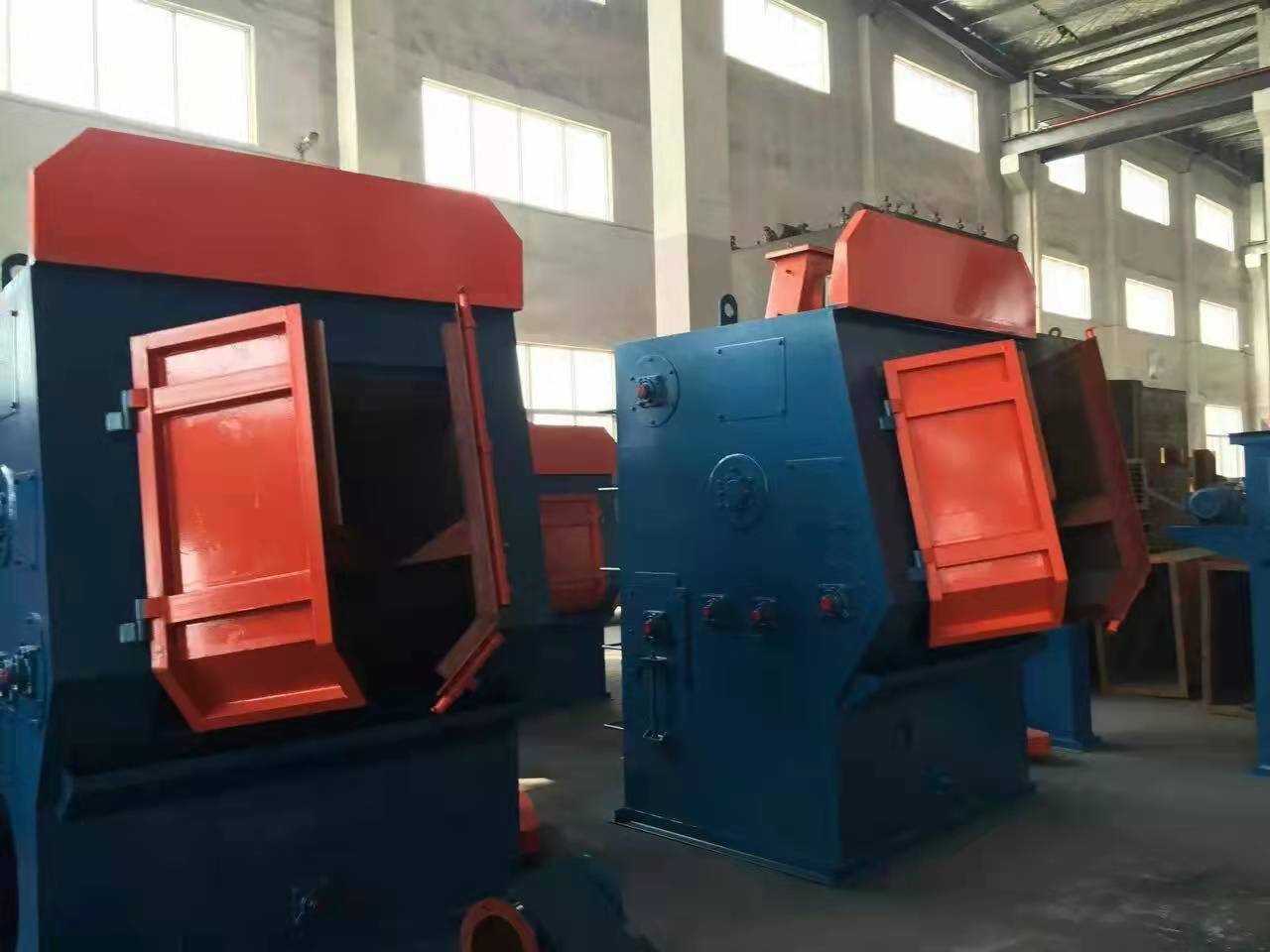 Q328履帶式拋丸機