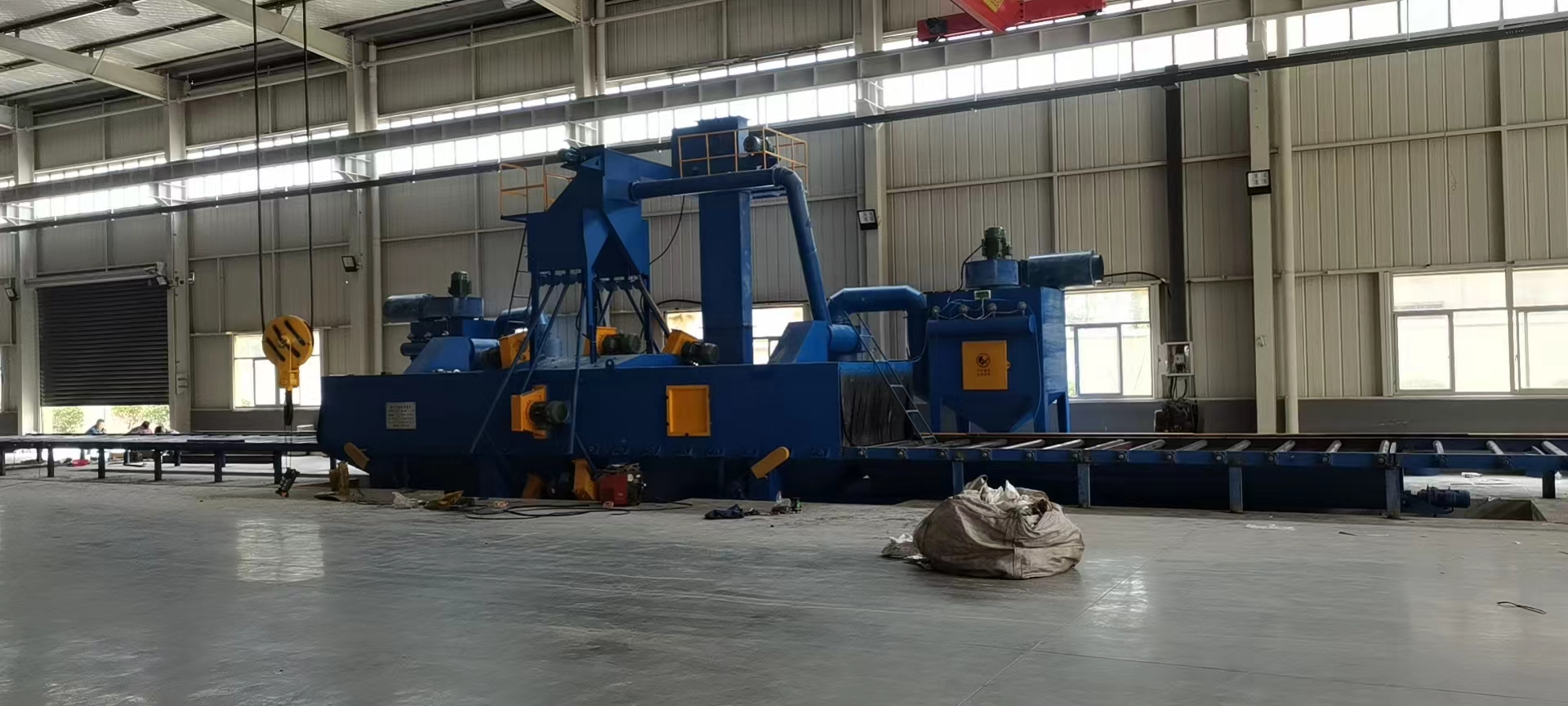 槽鋼角鋼拋丸機